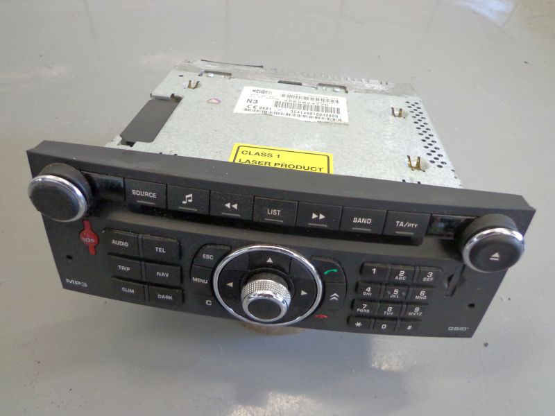 6564RT audio system cd radio for CITROEN BERLINGO 1.6 16V HDI (90 1999  119299