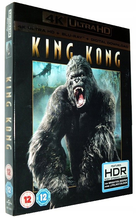 KING KONG (4K ULTRA HD + BLU-RAY) Lektor PL