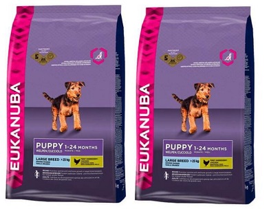 eukanuba puppy large breed 18kg