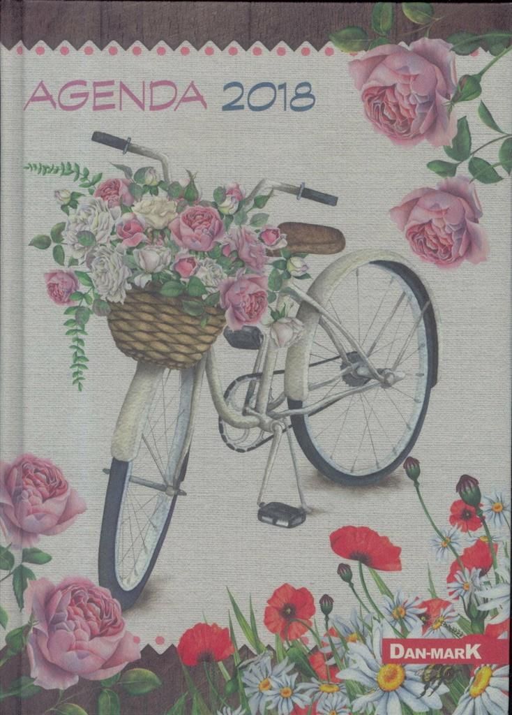 Kalendarz dzienny, książkowy 2018 - Jedwab rower