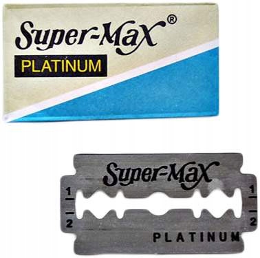 Żyletki SUPER MAX platynowane 10sztuk