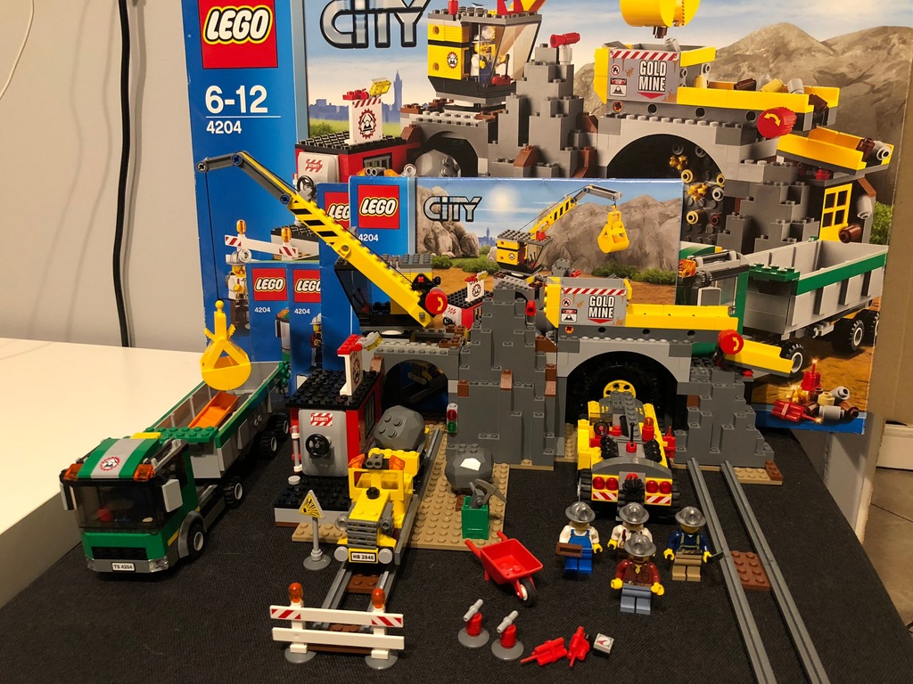 LEGO CITY 4204 KOPALNIA ZŁOTA