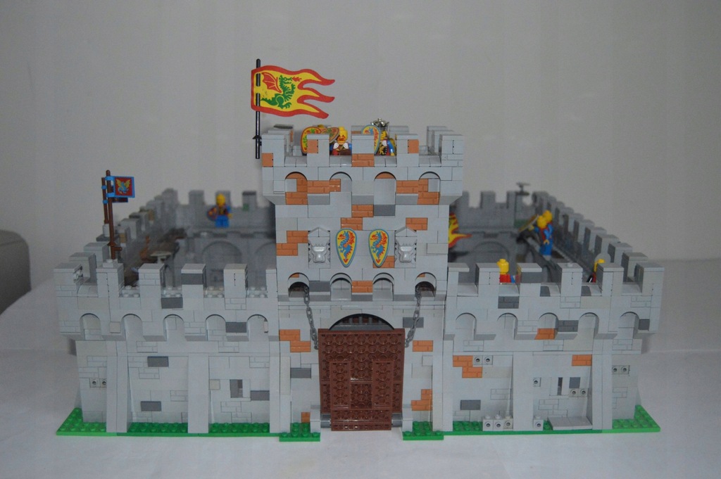 LEGO CASTLE MOC Zamek ponad 3 kg