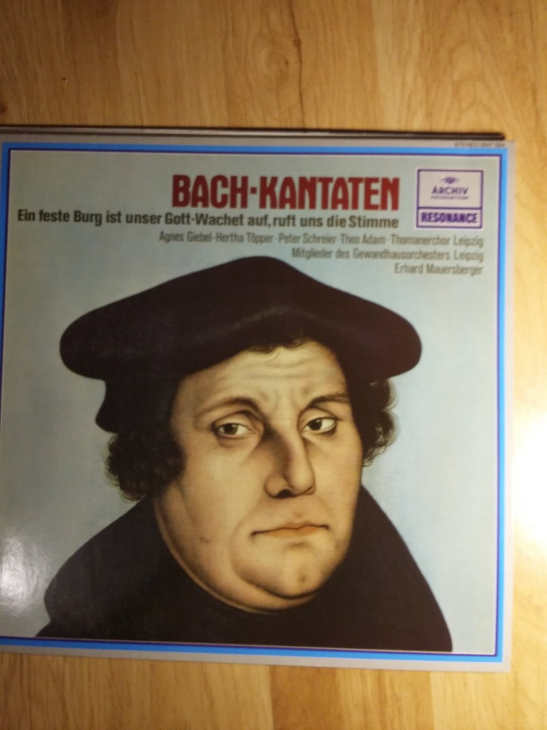 022 - BACH - KANTATY WAROWNYM GRODEM JEST NASZ BÓG