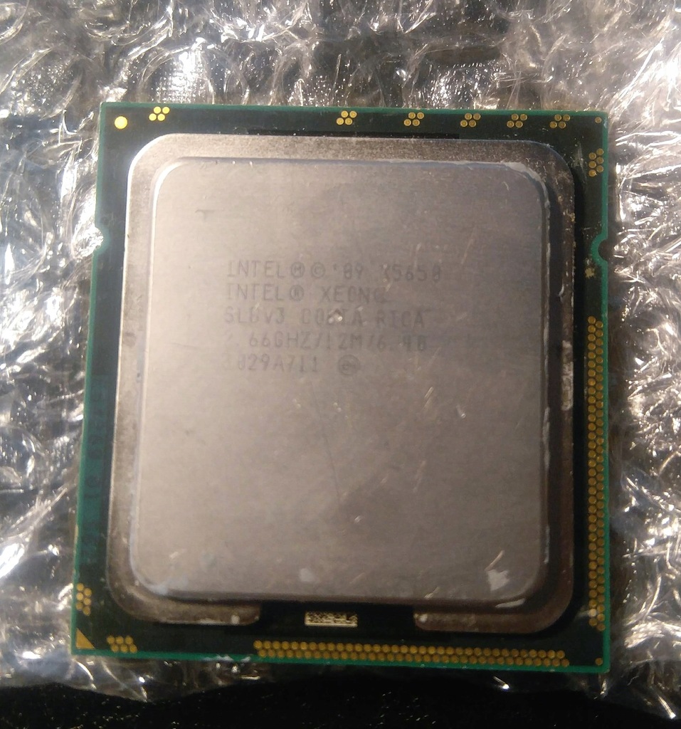 Intel Xeon X5650, 6 rdzeni 12 wątków