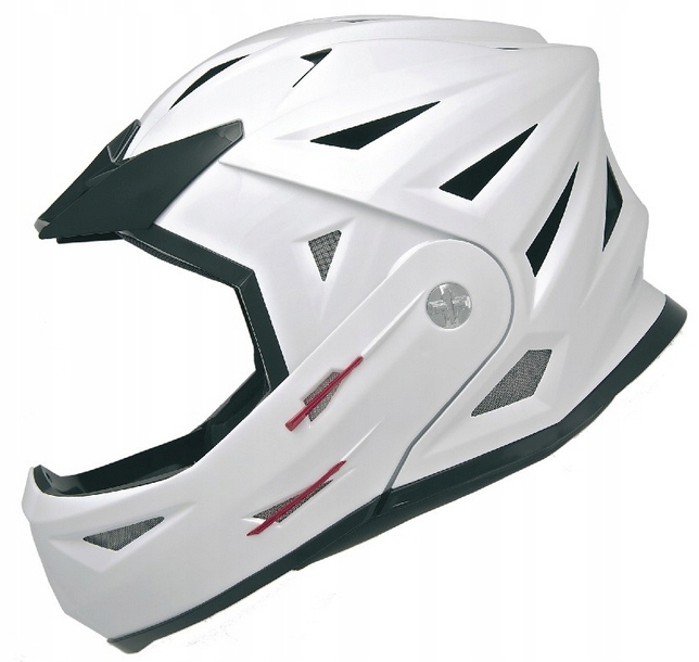 Kask na Skuter Wodny Jet Ski Stojak Mtb Bmx biały