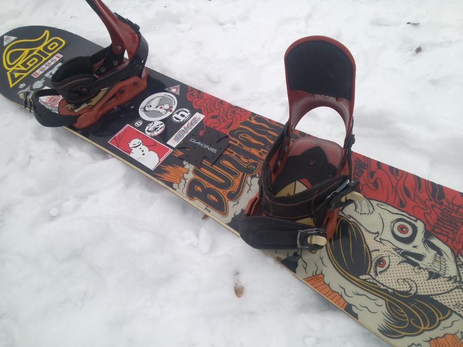 Burton PUNCH 145W + Wiązania Drake deska Snowboard