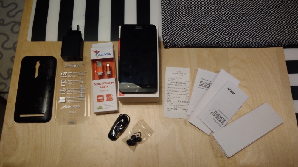 Asus zenfone 2 ZE551ML komplet, gwarancja