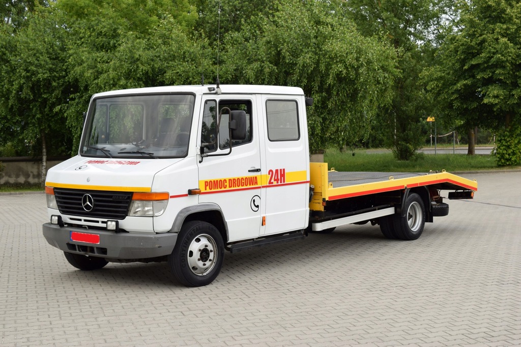 =MERCEDES VARIO 814D / DOKA LAWETA NAJAZD - 4.70M= - 7551886474 ...