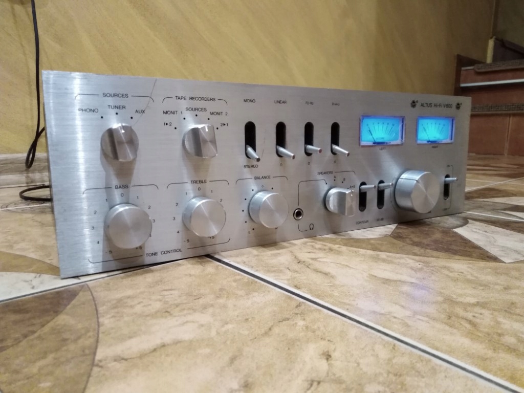 wzmacniacz unitra WSH 205 WS 503 Altus HiFi v600
