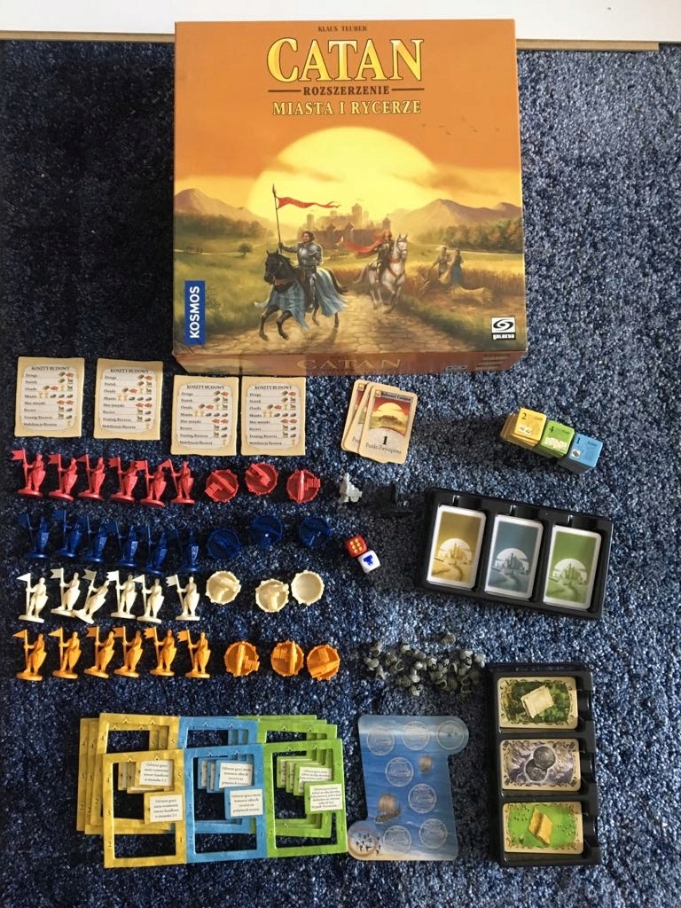 Catan miasta i rycerze gra planszowa