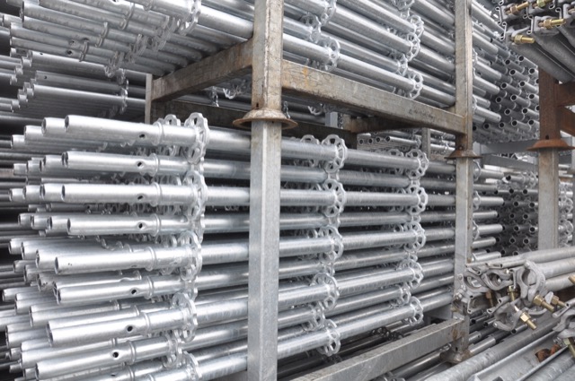 Rusztowanie modułowe 194 m2 typ layher