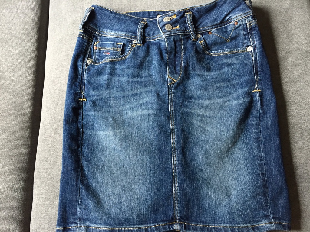 Tommy Hilfiger Sonora skirt - spódnica jeansowa S