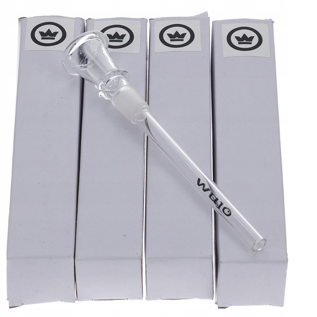 Cybuch szklany 14.5 mm 10 cm WUJO