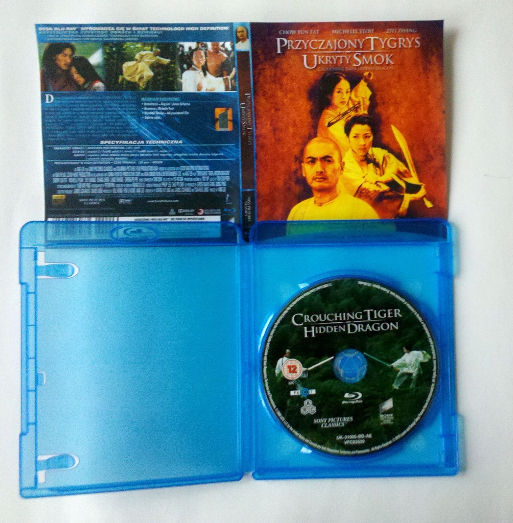 PRZYCZAJONY TYGRYS UKRYTY SMOK BLU-RAY PL ANG LEE