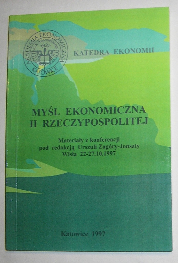 II RZECZPOSPOLITA - MYŚL EKONOMICZNA Niski nakład