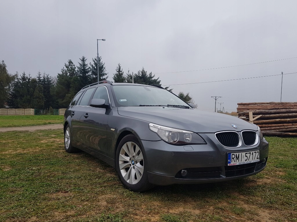 BMW E60 523I BENZYNA BARDZO DOBRY STAN