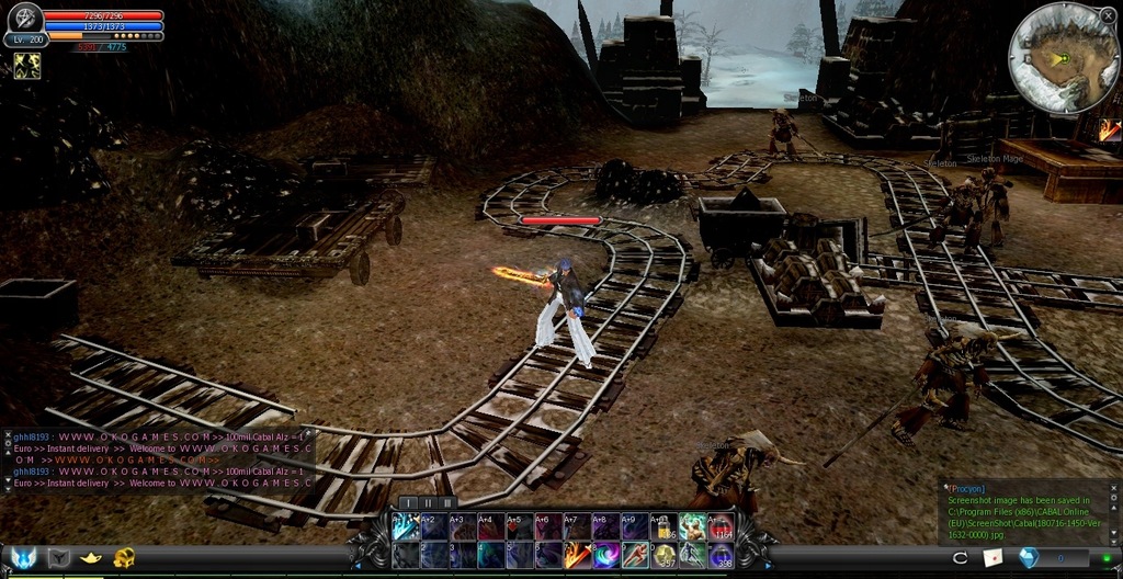 Cabal Online 200 LVL Force Blader