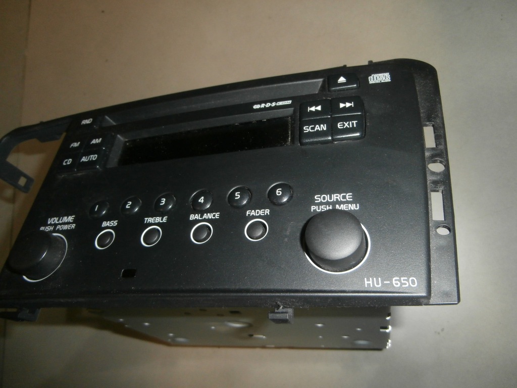 Radio CD HU650 VOLVO S60 V70 XC70 po 2004r. 7258817978