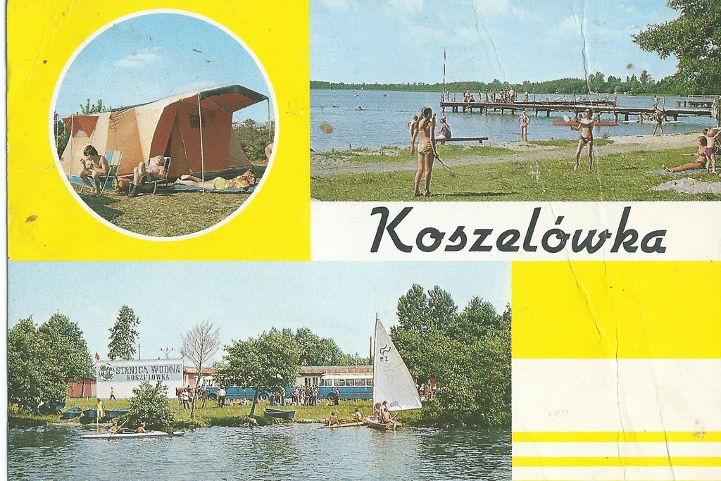 Pocztówka - Koszelówka Jezioro Zdworskie (516)