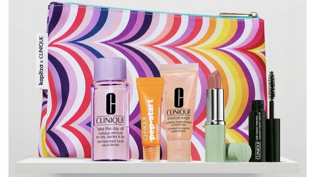 Sephora zestaw Clinique nowy + kosmetyczka