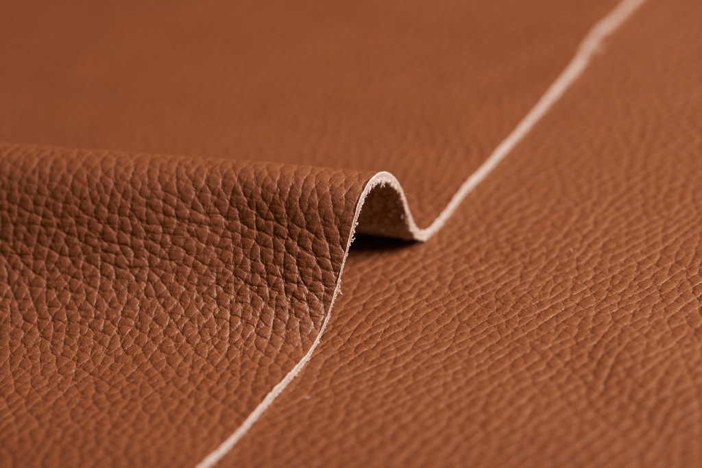 WŁOSKA SKÓRA NATURALNA - 30x21cm Cognac