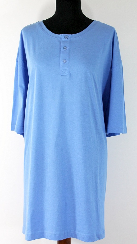 T-shirt niebieska 100% Bawełna R 72/74 unisex