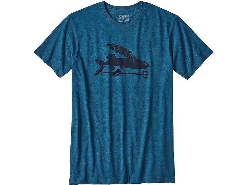 patagonia｜SHORT-SLEEVE T-SHIRTS/SLEEVELESS (M Flying Fi KOSZULKA MĘSKA T-SHIRT FLYING FISH PATAGONIA S - 7124580474