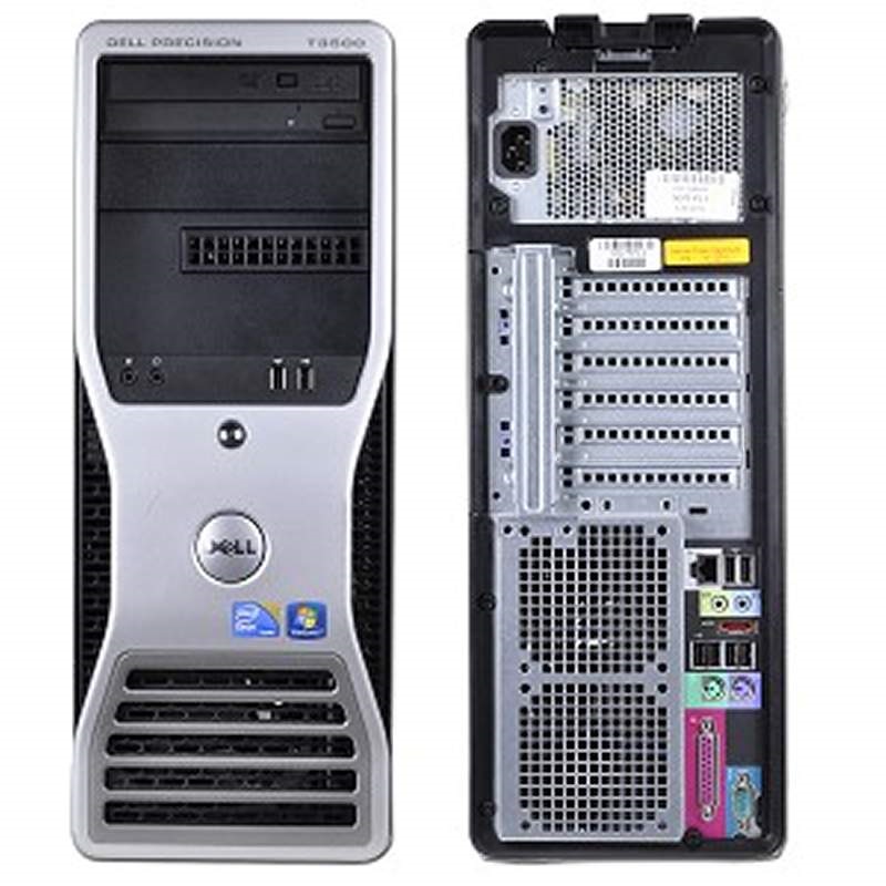 DELL T3500 Xeon X5650 6 RDZENI 3/8GB/250/DVDRW/W7