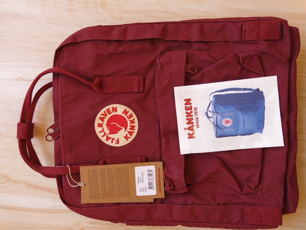 Plecak Kanken Fjallraven 23510-326 Ox-red bordowy