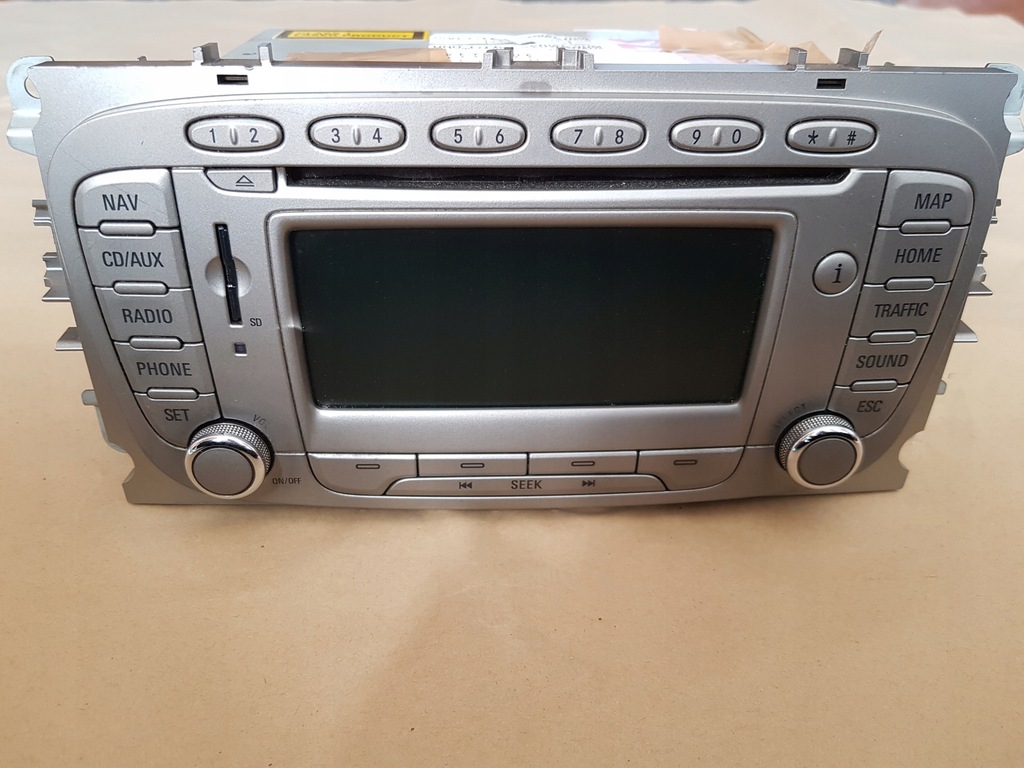 RADIO NAWIGACJA GPS FORD MONDEO MK4, FOCUS MK2 7576100731 oficjalne archiwum Allegro