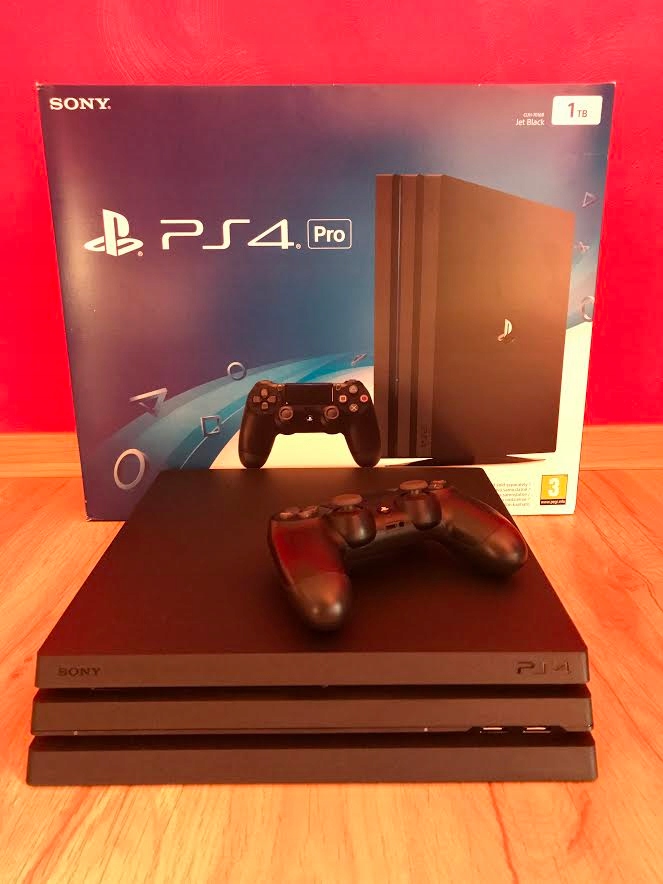 PS4 PRO 1TB+2PADY PLAYSTATION 4 +89GIER+RED DEAD 2