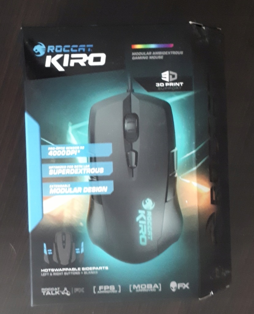 Myszka Dla Gracza Roccat Kiro Oficjalne Archiwum Allegro