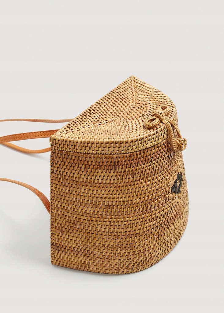 Mango Limited Bambusowy plecak ręcznie robiony NEW