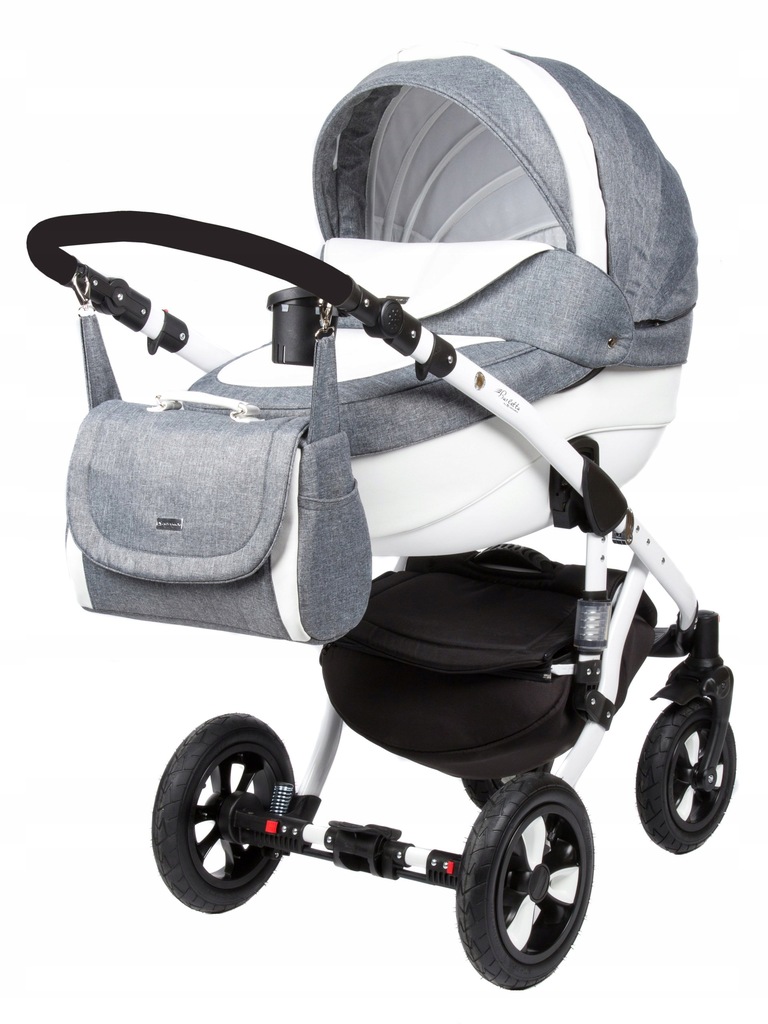 WÓZEK GŁĘBOKO-SPACEROWY 2w1 ADAMEX BARLETTA 850S