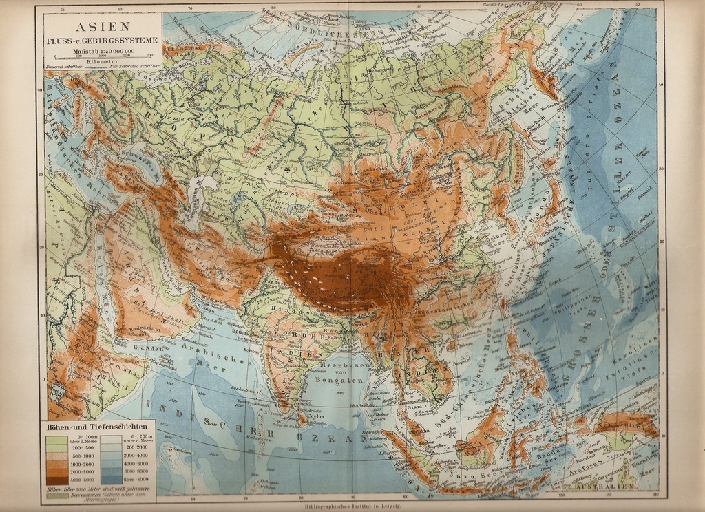 AZJA HIMALAJE  ROK 1895