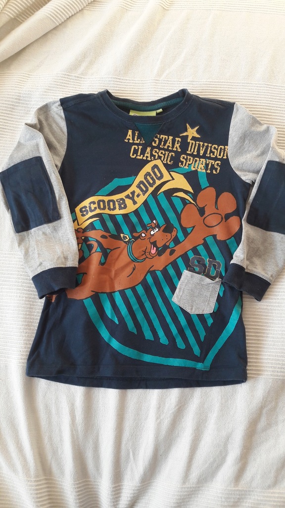 Bluzka Rozmiar 128 Scooby Doo t shirt koszulka
