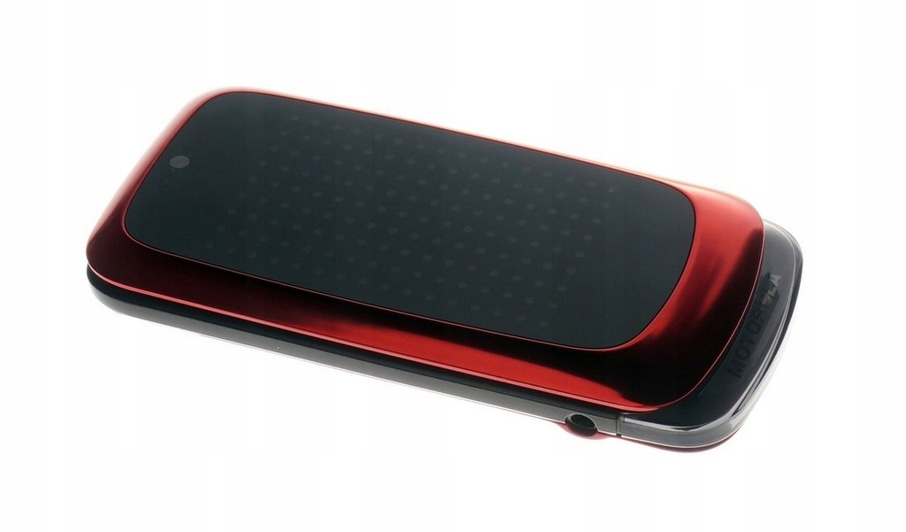 Motorola GLEAM + PLUS KLAPKA CZERWONY 23% ORYG