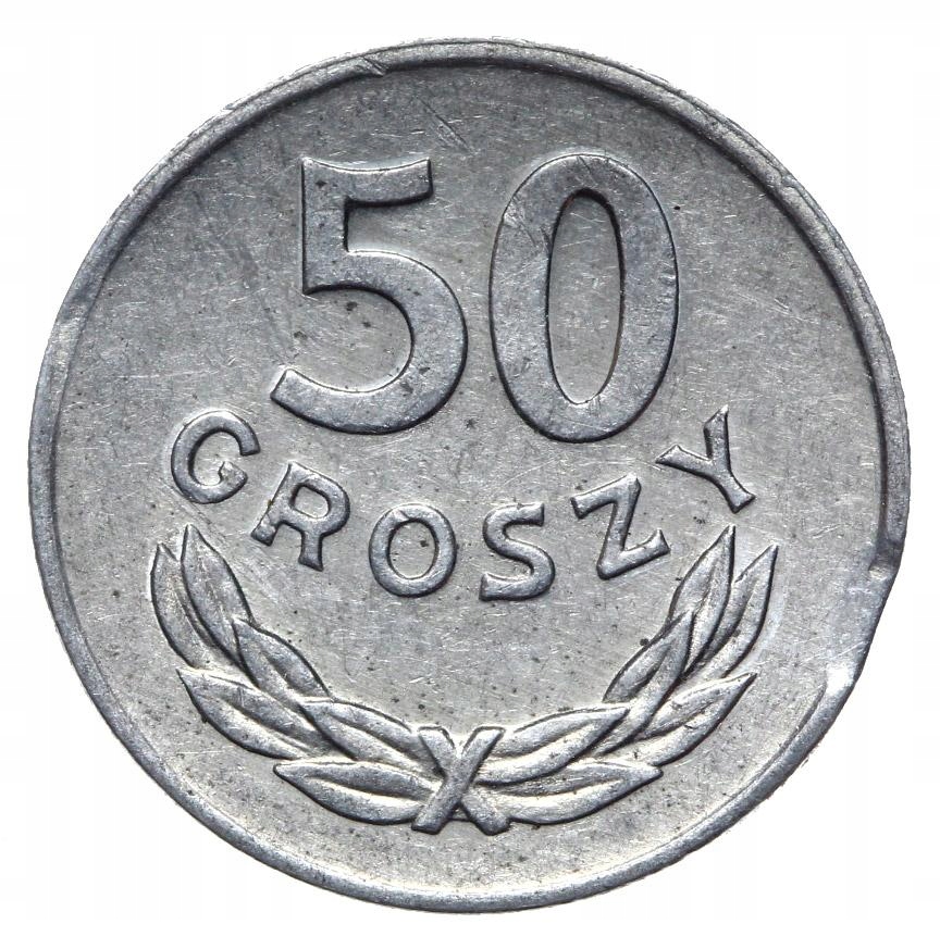 DESTRUKT Polska 50 Groszy 1985 - KOŃCÓWKA BLACHY 3
