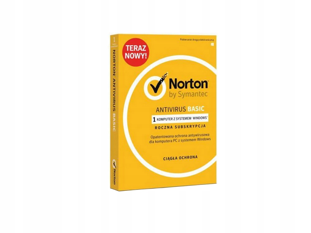 Antywirus Norton Antivirus Basic 1.0 12m (Windows)