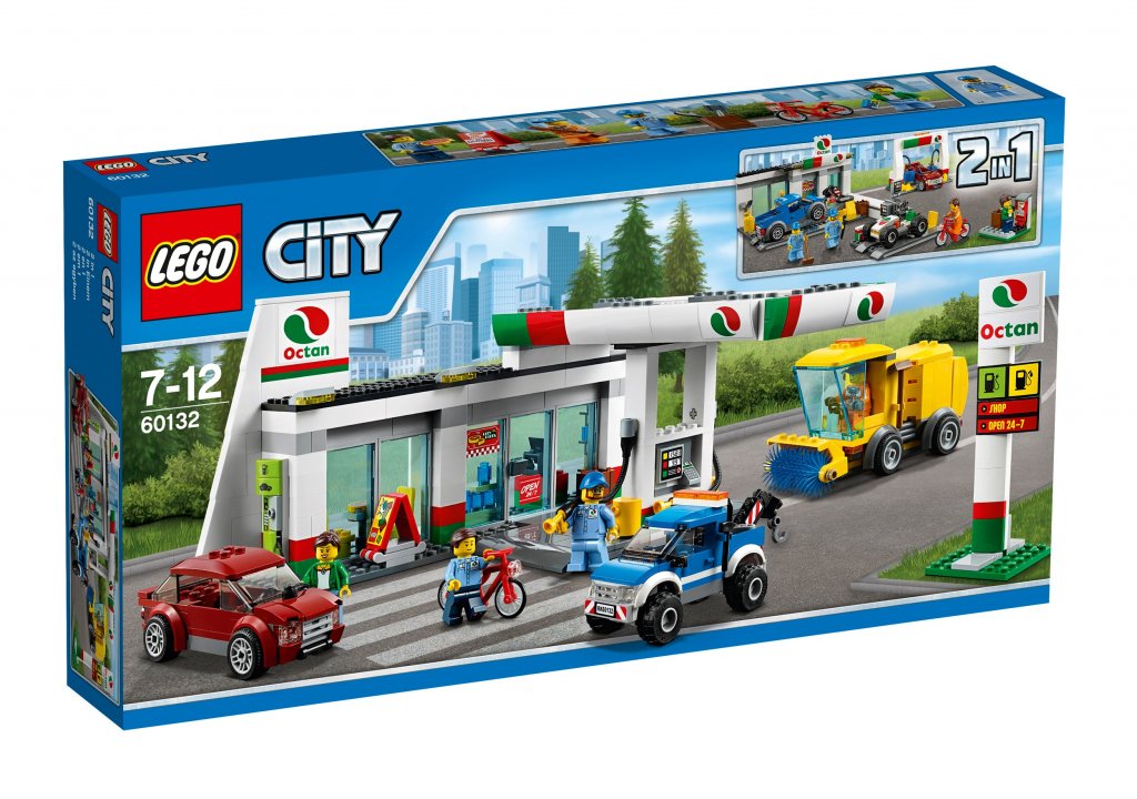 LEGO City Klocki Stacja paliw 60132 NOWOŚĆ