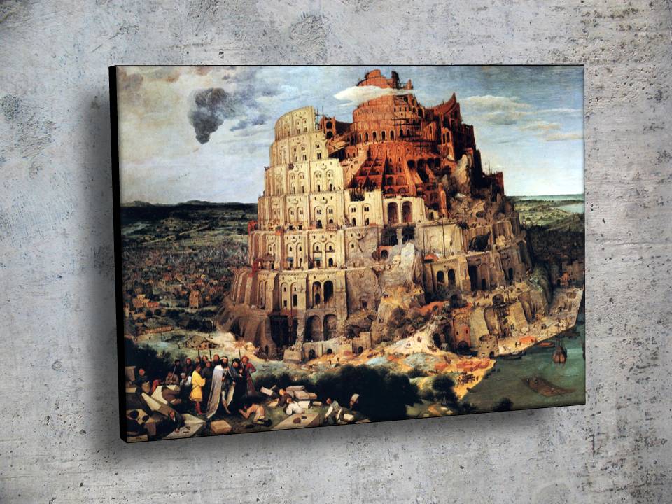 IKONA_Wieża Babel_Pieter Bruegel_STARE OBRAZY