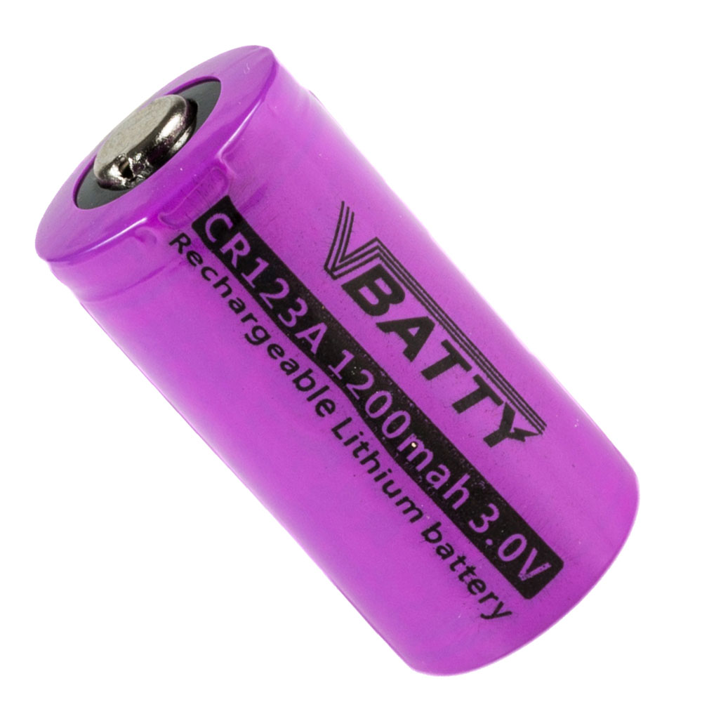Bateria akumulator CR 123a 3.0 V 1200 mAh RCR CR17