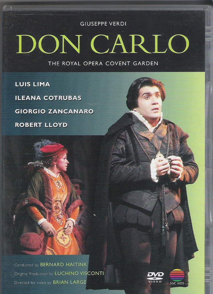 VERDI Don Carlo Cotrubas, Luchino Visconti DVD
