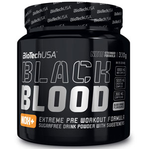 Biotech Black Blood Nox+ 330g MOC ENERGIA Orange