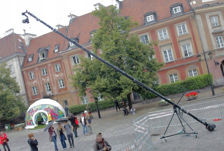 KRAN KAMEROWY, RAMIĘ KAMEROWE 11m Głowica 2D