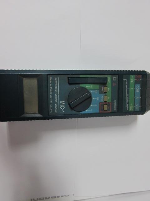 Uniwersalny miernik izolacji Tim! MIC-1