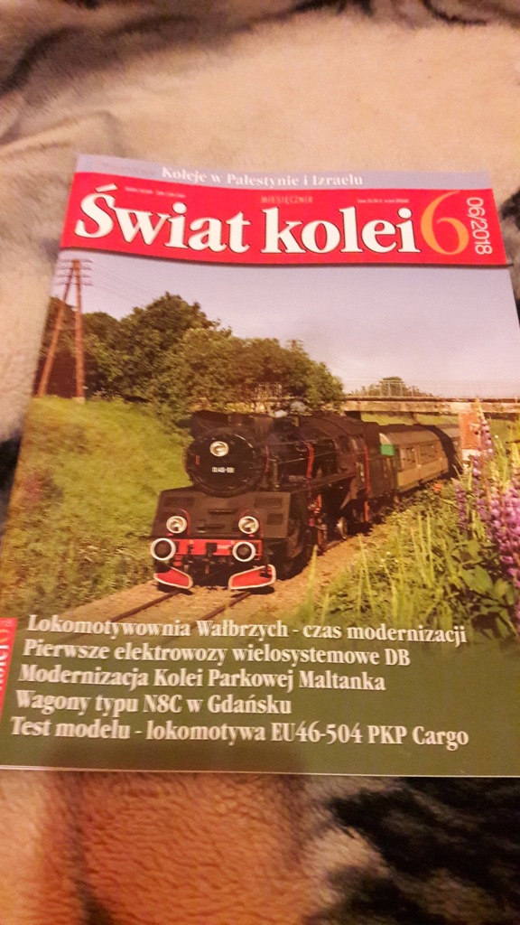 Świat kolei 6/2018 kolej tramwaj wąski tor PKP