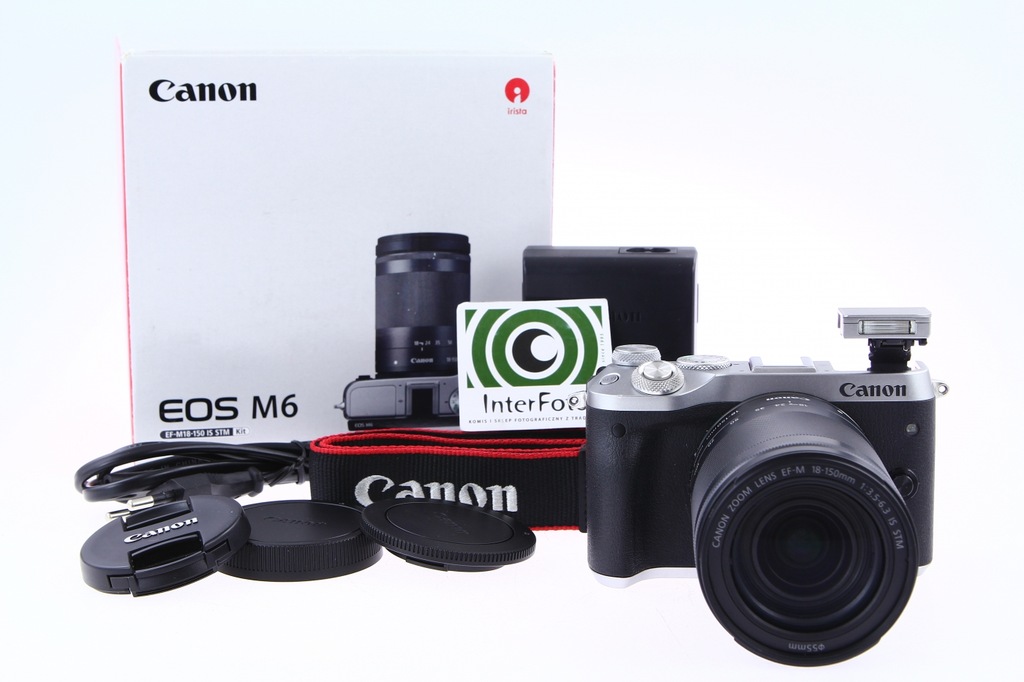 Canon EOS M6 (with 18-150 f/3.5-6.3 IS STM Kit) Mirrorless Digital