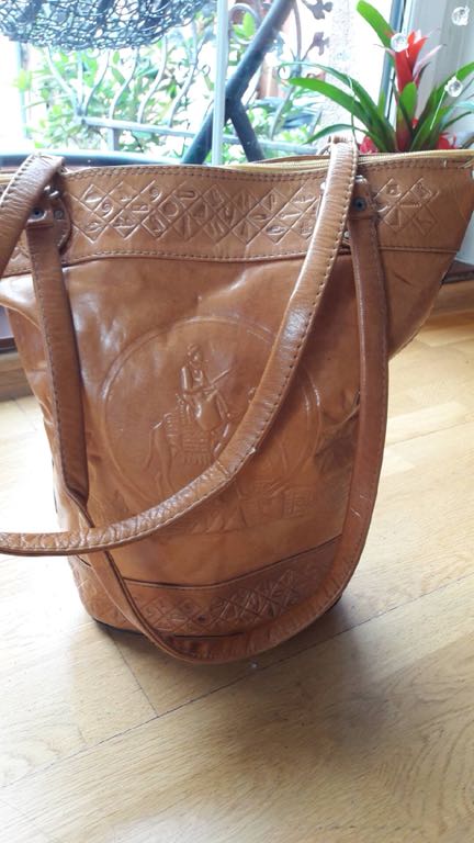 Torebka skóra naturalna z Egiptu